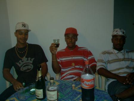 Brice, Jordan et Mathieu